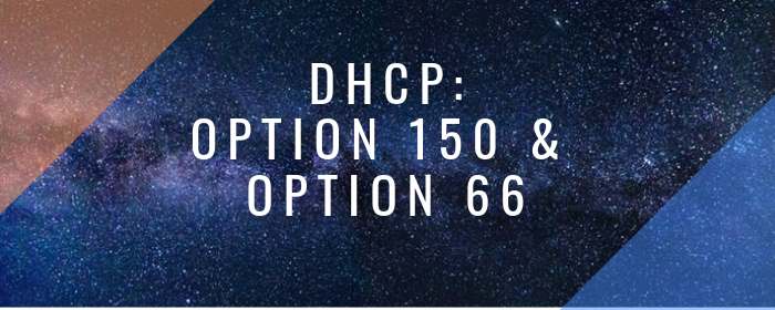 Option 150 и Option 66