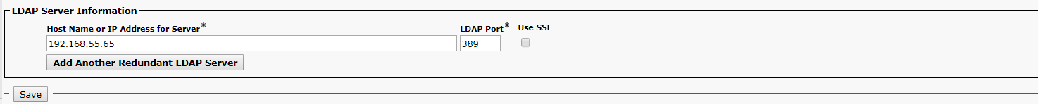 адрес LDAP сервера
