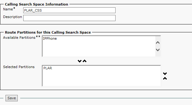  Calling Search Space 