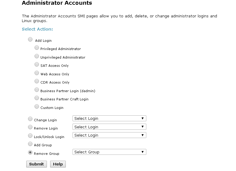 Accounts administrator