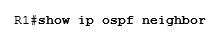 нет соседей OSPF