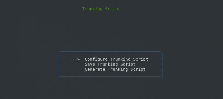 Configure Script
